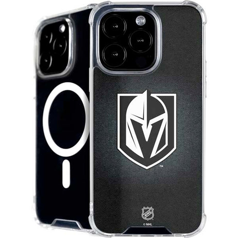 NHL Vegas Golden Knights Black Background iPhone 16 Pro MagSafe Case